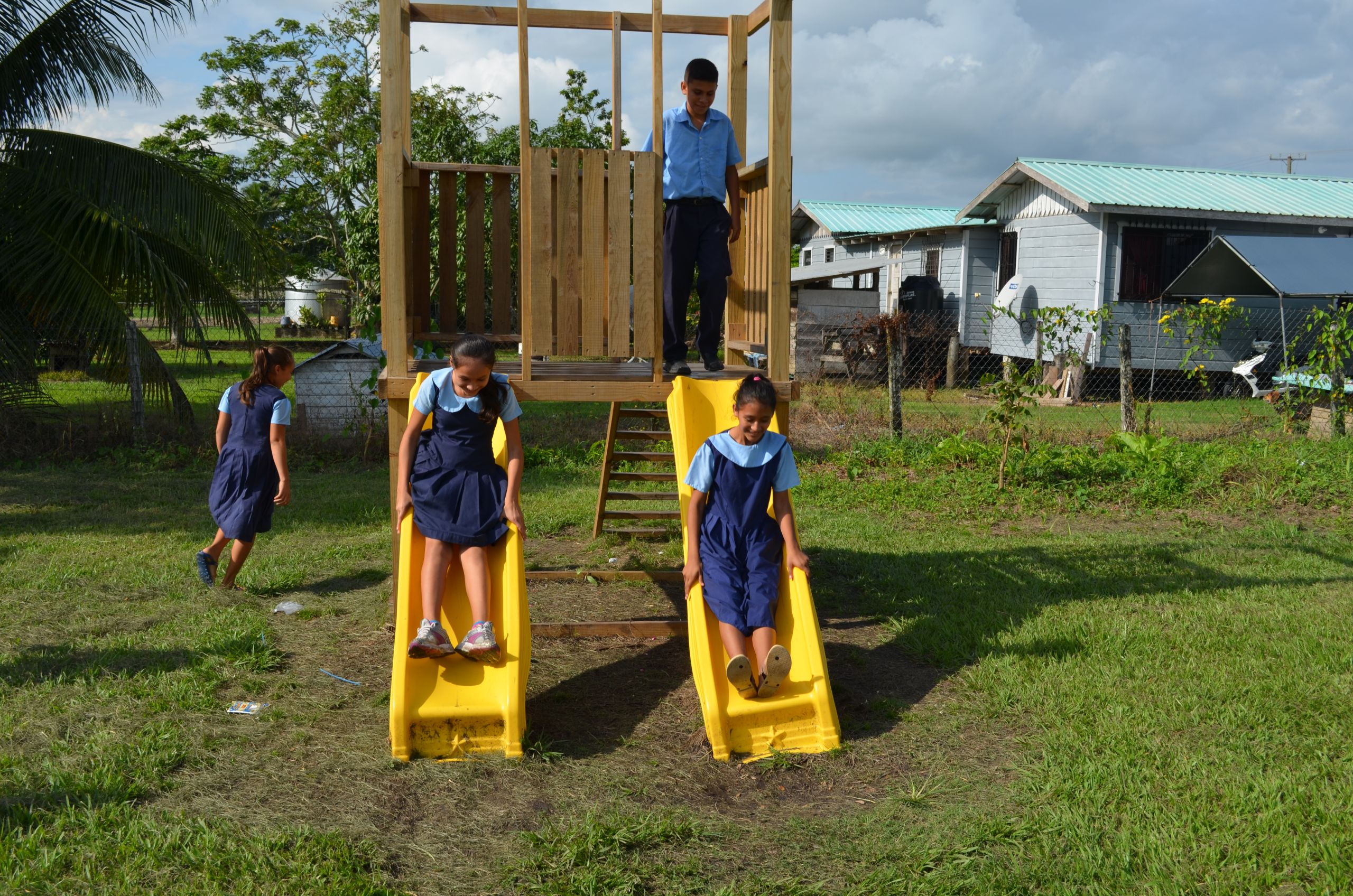 outdoor playing equipment